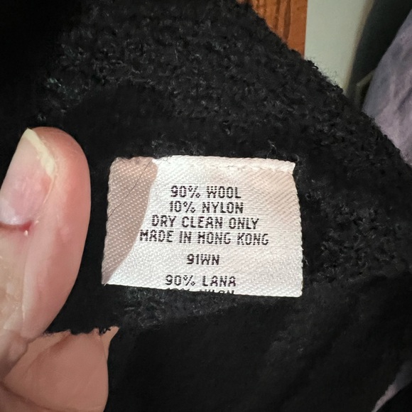 Eileen Fisher Wool Crop Sweater/Jacket - Picture 5 of 5